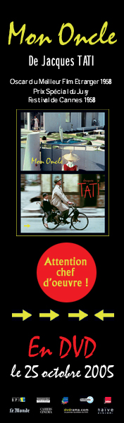 Mon Oncle de Jacques Tati, maintenant en DVD