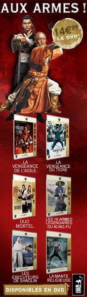 Shaw brothers en DVD